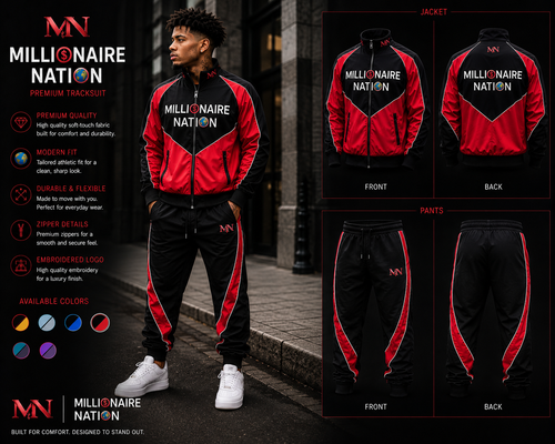 Millionaire Nation™ Velocity Tracksuit