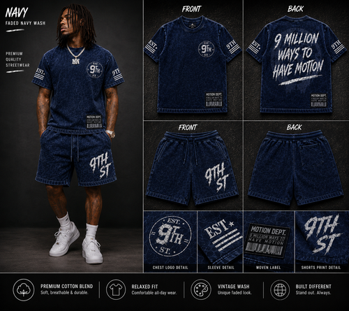 EST 9TH ST™ Motion Wash Street Set