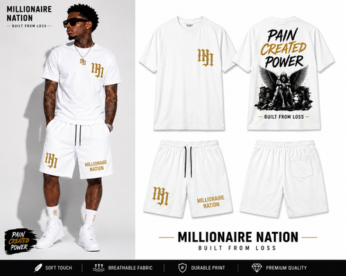 Millionaire Nation™ Pain Created Power Summer Set