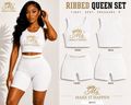 Ms. Make It Happen™ Ribbed Queen Set