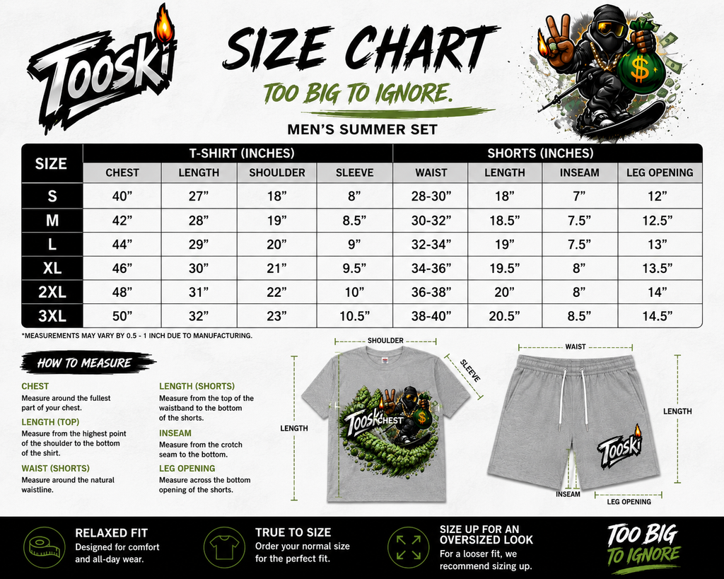Tooski™ Too Big To Ignore Street Set